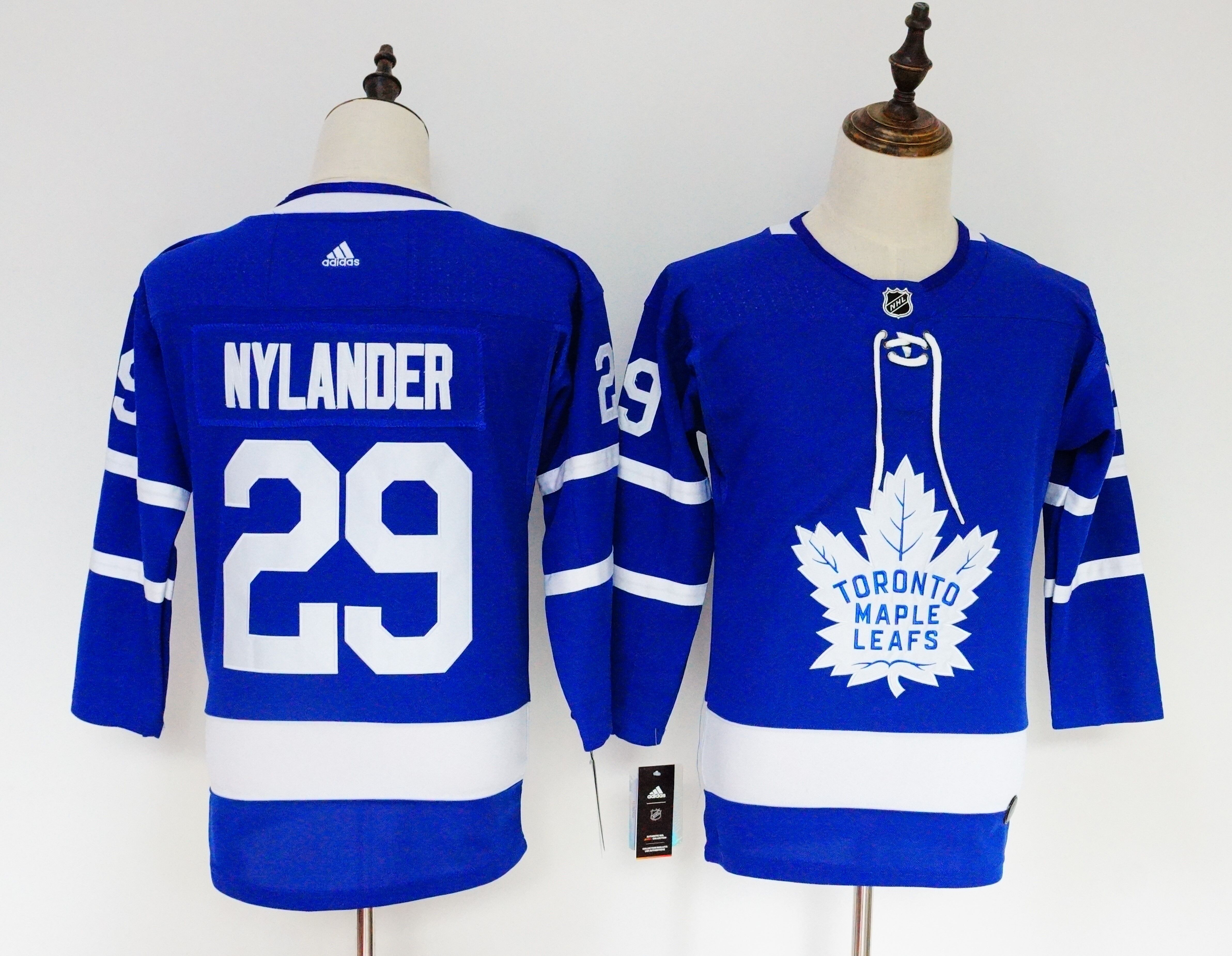 Women Toronto Maple Leafs #29 Nylander Blue Hockey Stitched Adidas NHL Jerseys